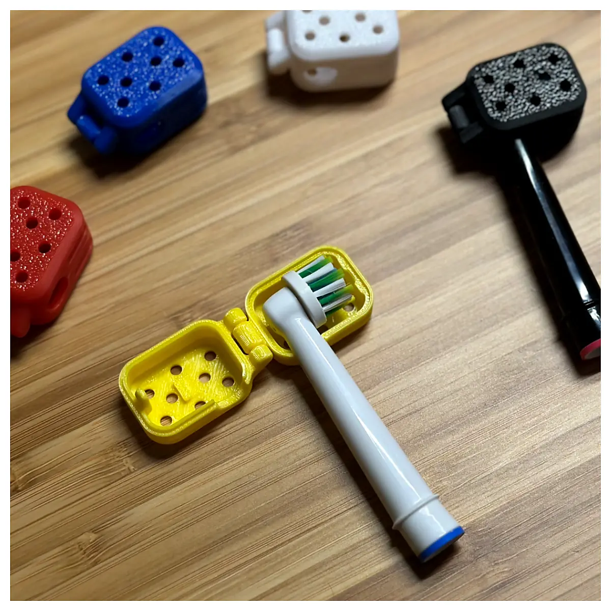 Electric Toothbrush Head Travel Case Replacement Parts Universal Brush Head Teeth Cleaning Accessories