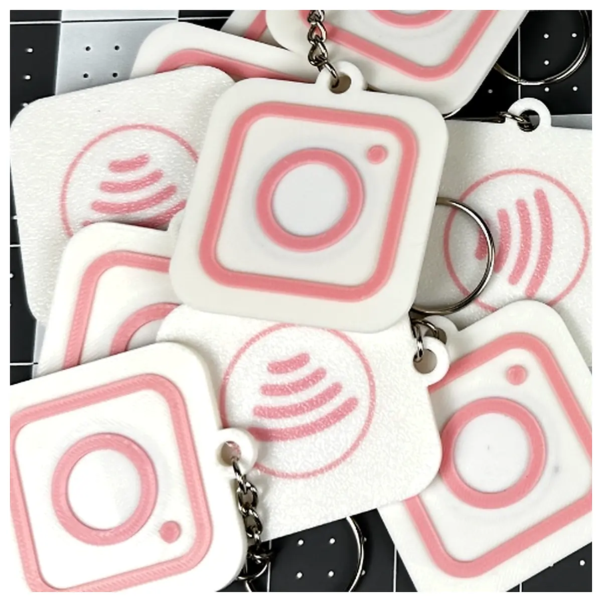 NFC Keychain Unlock Phone Smart Lock Keyring Fast Access Key Parts Accessories