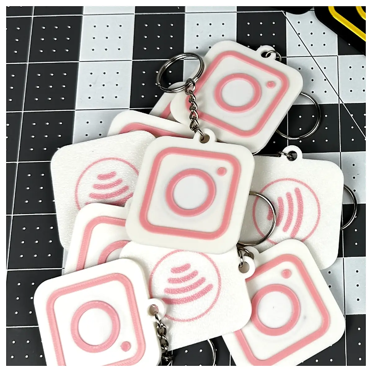 NFC Keychain Unlock Phone Smart Lock Keyring Fast Access Key Parts Accessories