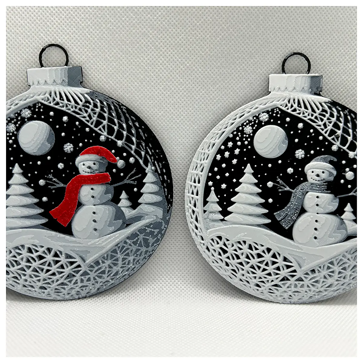 Christmas Bauble Ornament Decoration Festive Balls Spheres Xmas Decor Ornament Hanging