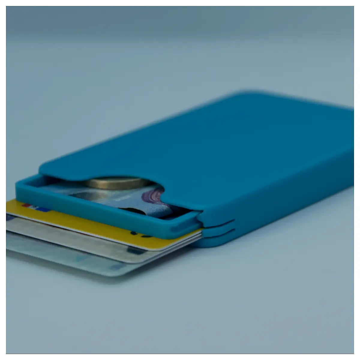 Slim Wallet Thin 3 Card Holder Wallet Card Case Fast Payment Mobile Card Storage Wallet Accessories