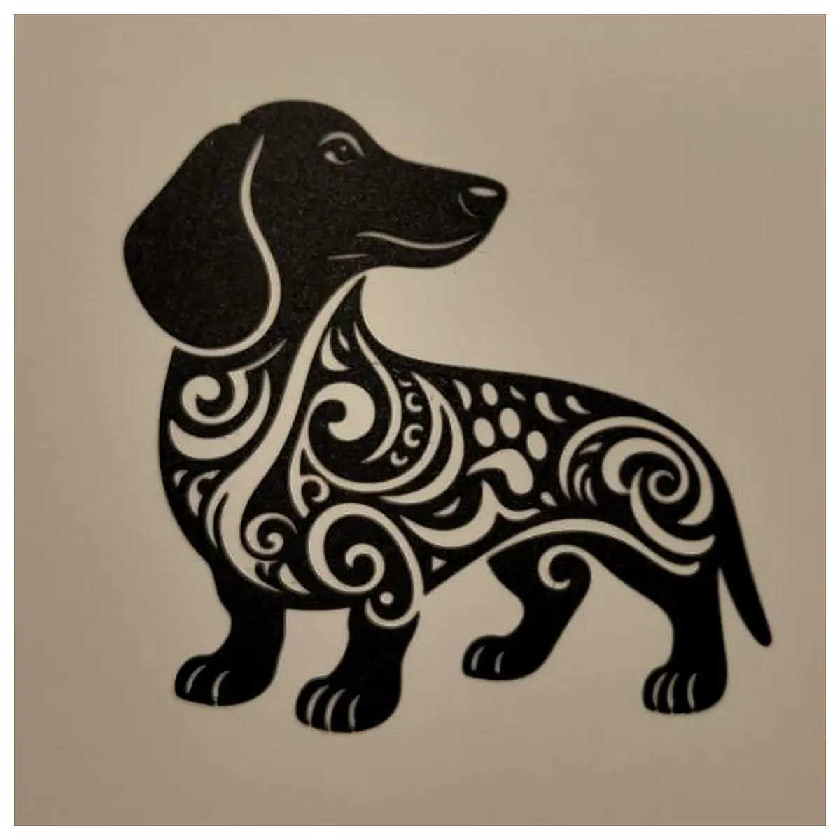 Dachshund Tribal Wall Art Decor Painting Wall Hanging Home D cor Art