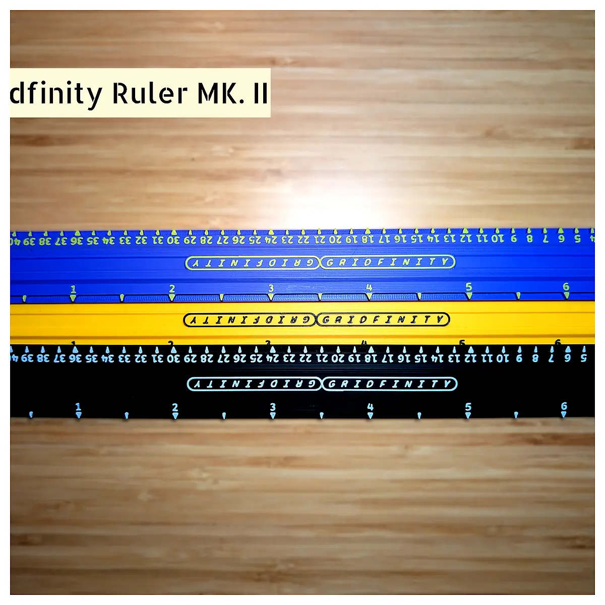 Gridfinity Ruler MKII 7 Unit Length Measuring Tool Parts Repair Universal