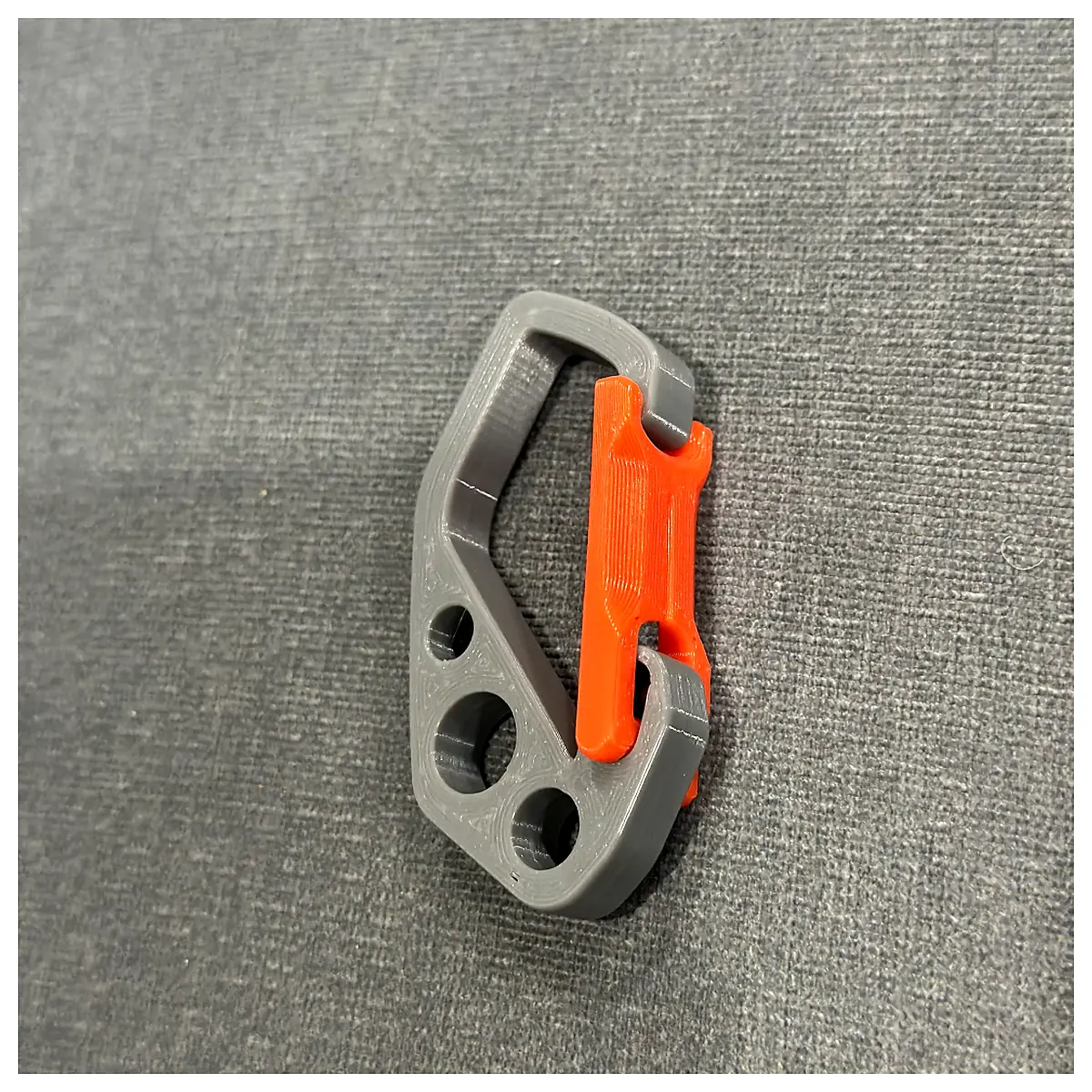 Carabiner Keychain Climbing Hiking Outdoor Safety Lock Parts Repair Universal Keyring