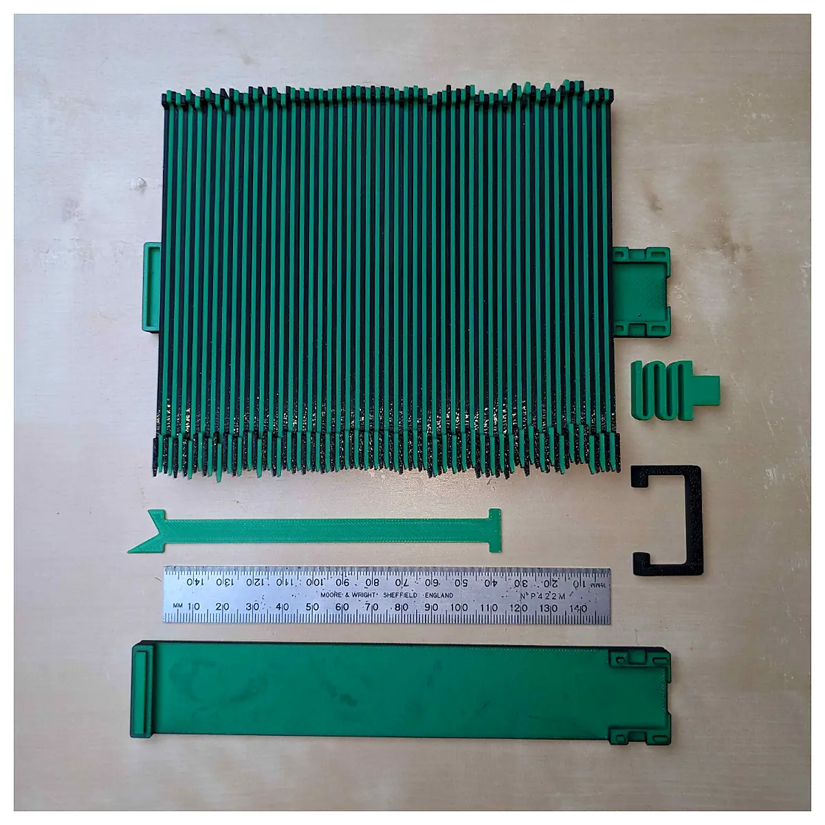 150mm Contour Gauge Tool Measurement Precision Dimensions Inspection Parts Repair