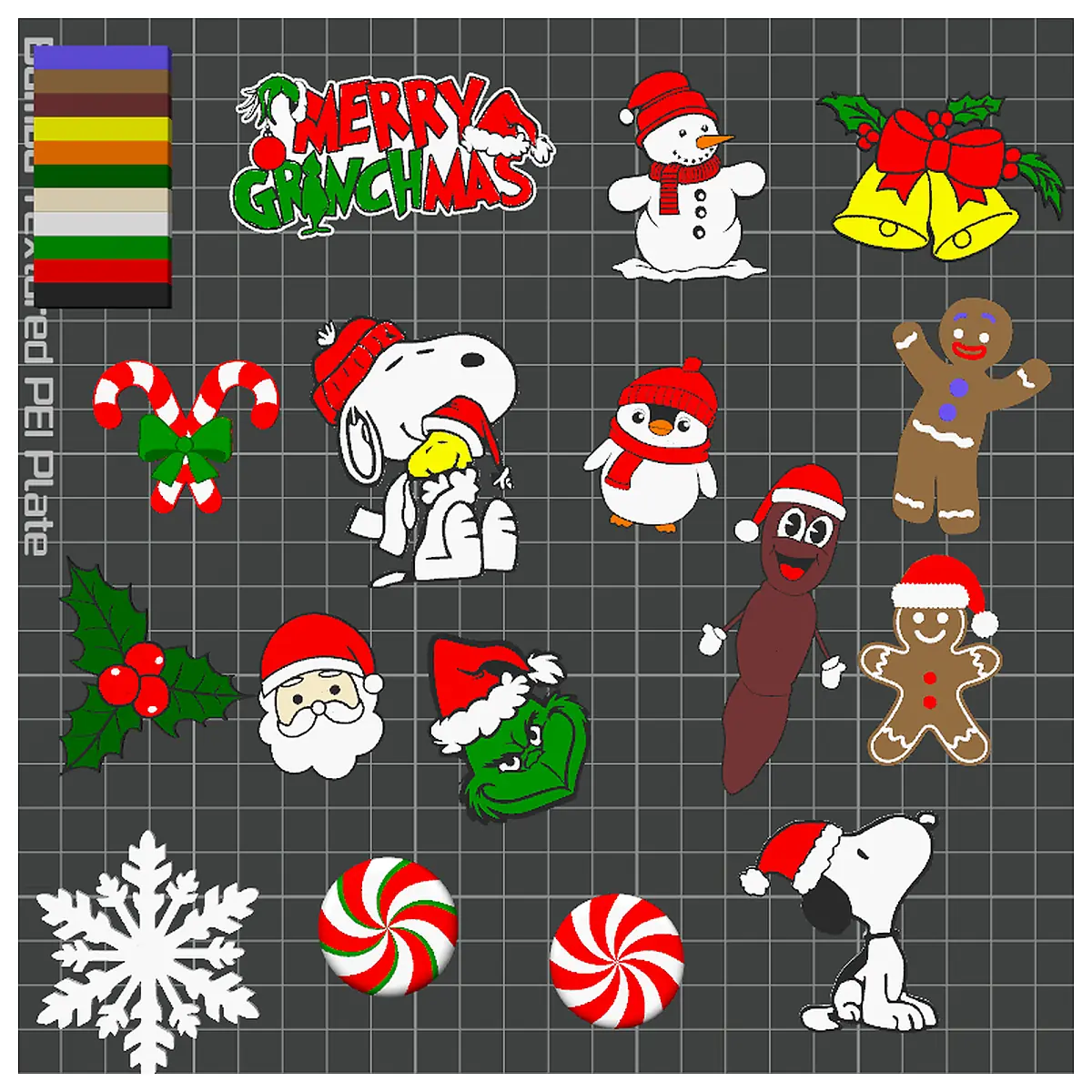 Gift Card Box Latch Christmas Universal Packaging Gift Box Parts Repair