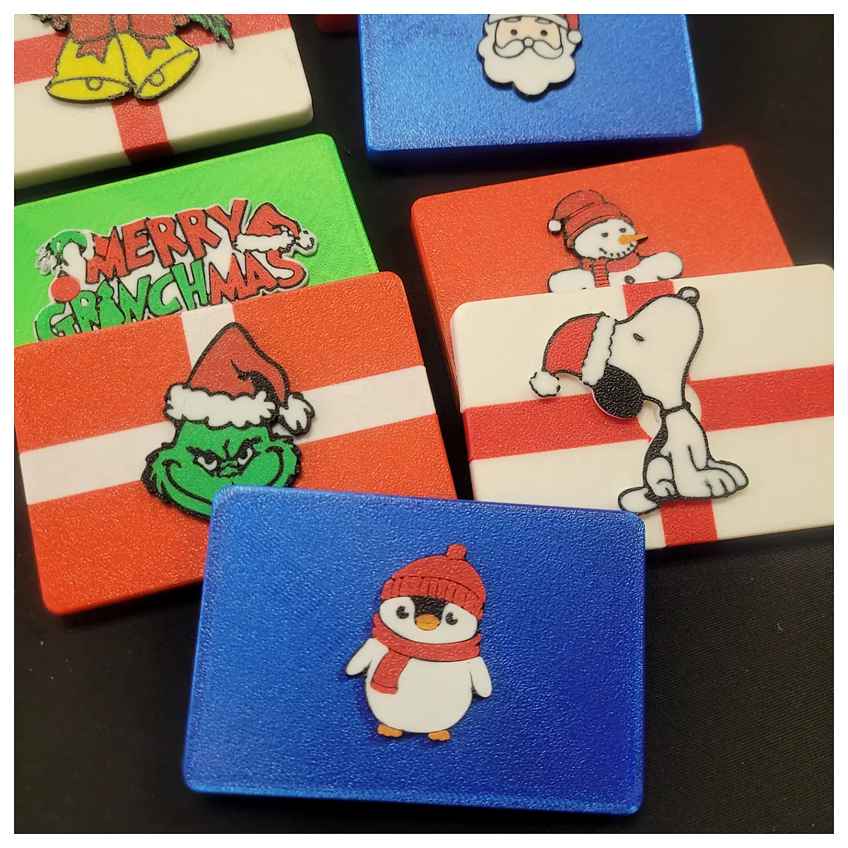 Gift Card Box Latch Christmas Universal Packaging Gift Box Parts Repair