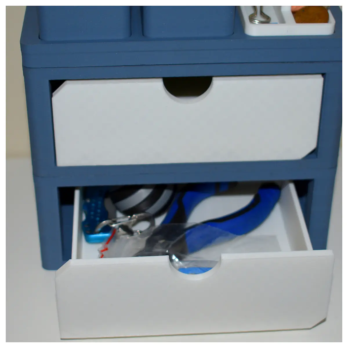 Modular Desktop Organizer Computer Storage Solutions Shelving Units Parts Accessories Organization