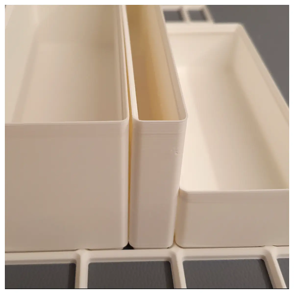 Gridfinity Half Grid Bins Organize All s Storage Solutions Modular Parts Accessories