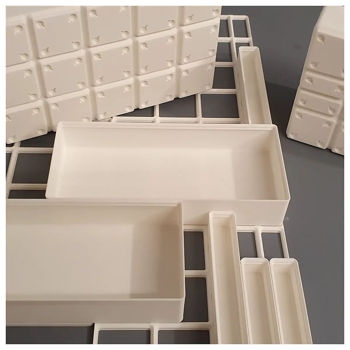 Gridfinity Half Grid Bins Organize All s Storage Solutions Modular Parts Accessories