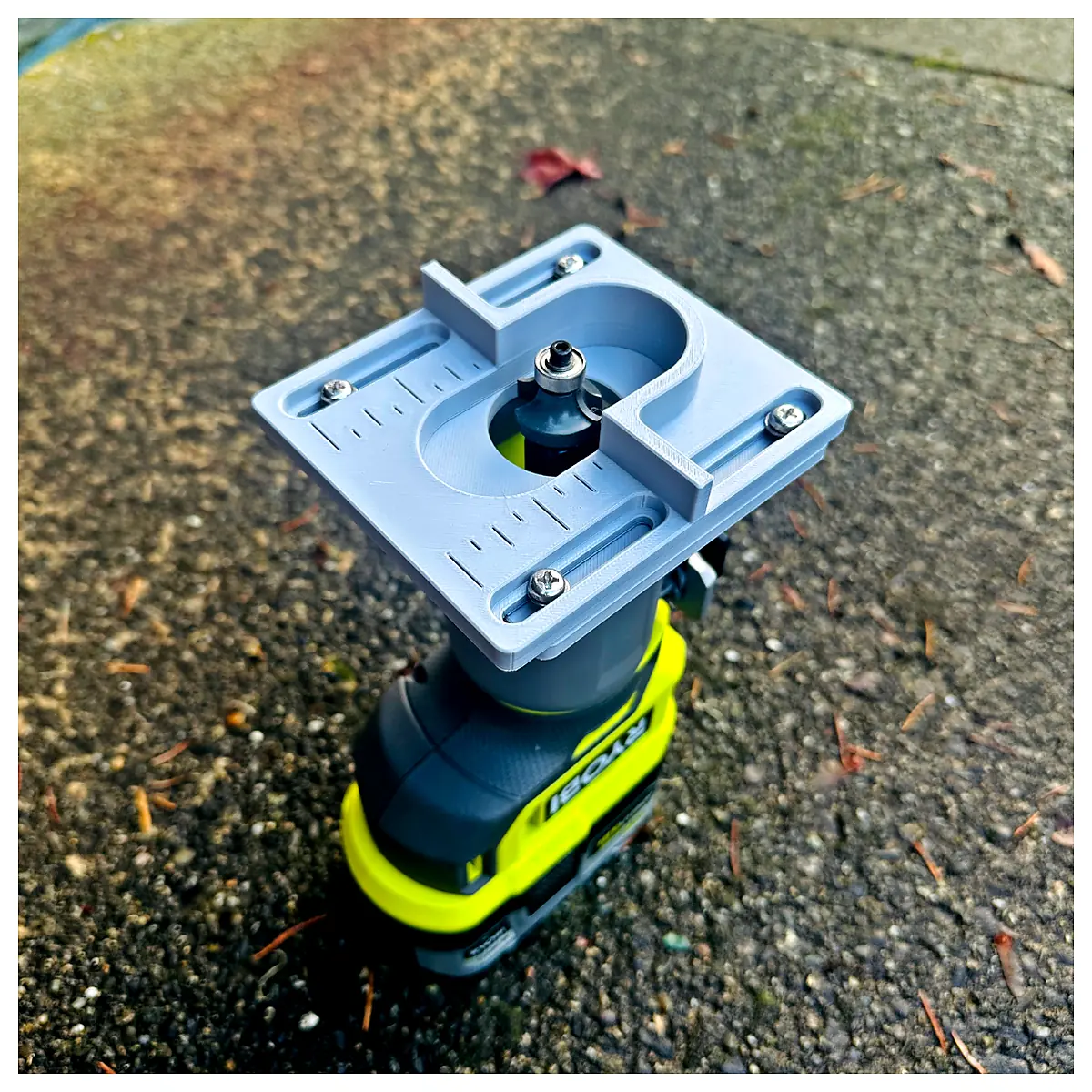 Compact Router Guide Sliding Bevel Router Accessories Angle Adjustment Router Parts Guide