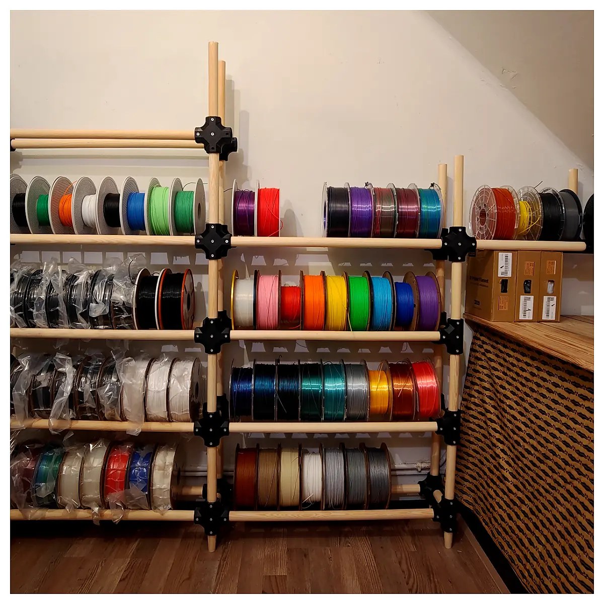 Filament Rack Broomstick Style Cleaning Tool Parts Repair Maintenance Universal