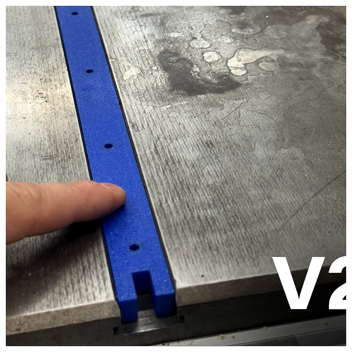 Table Saw Miter Slot Track 34 Inch Jigs Guides Cutting Woodworking Precision