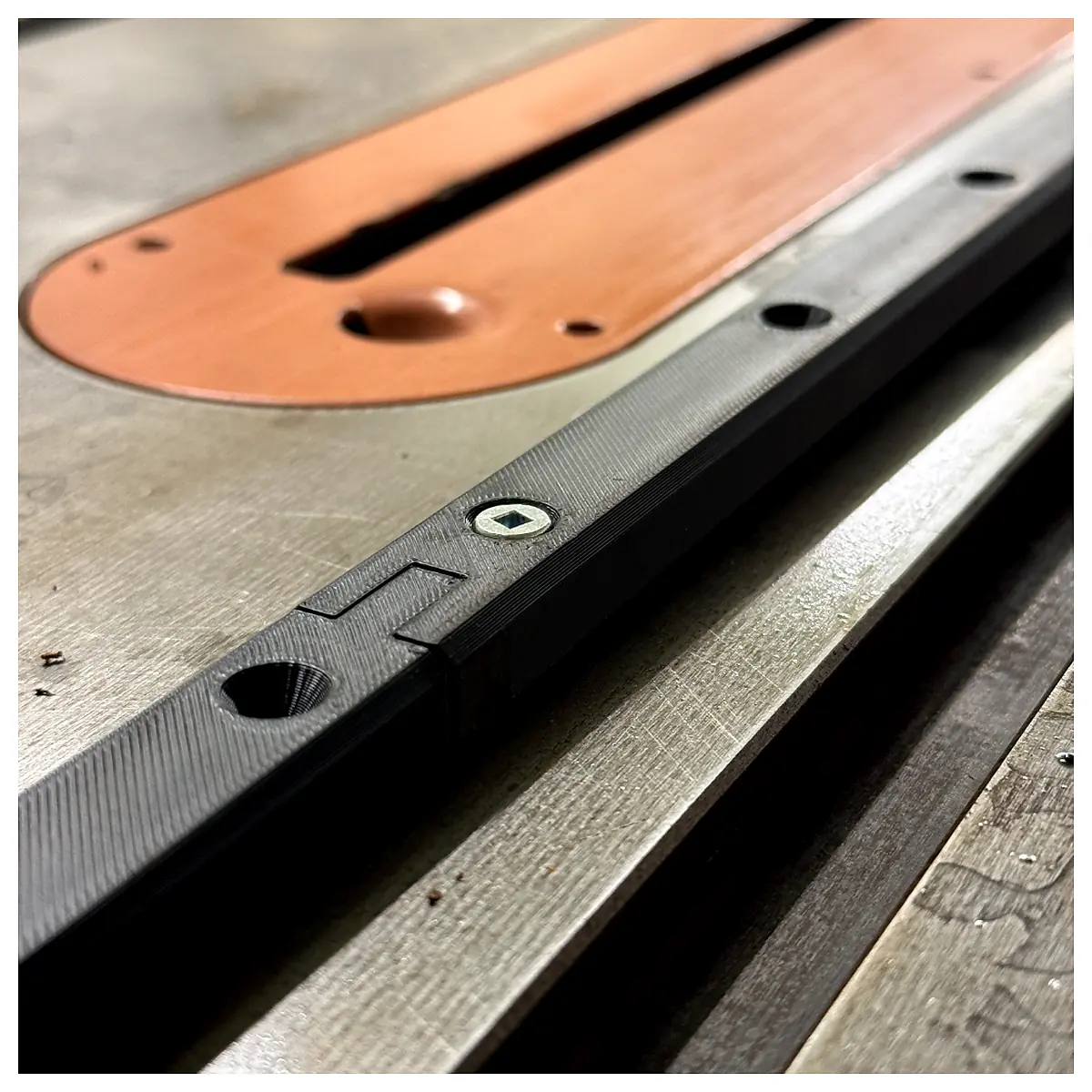 Table Saw Miter Slot Track 34 Inch Jigs Guides Cutting Woodworking Precision