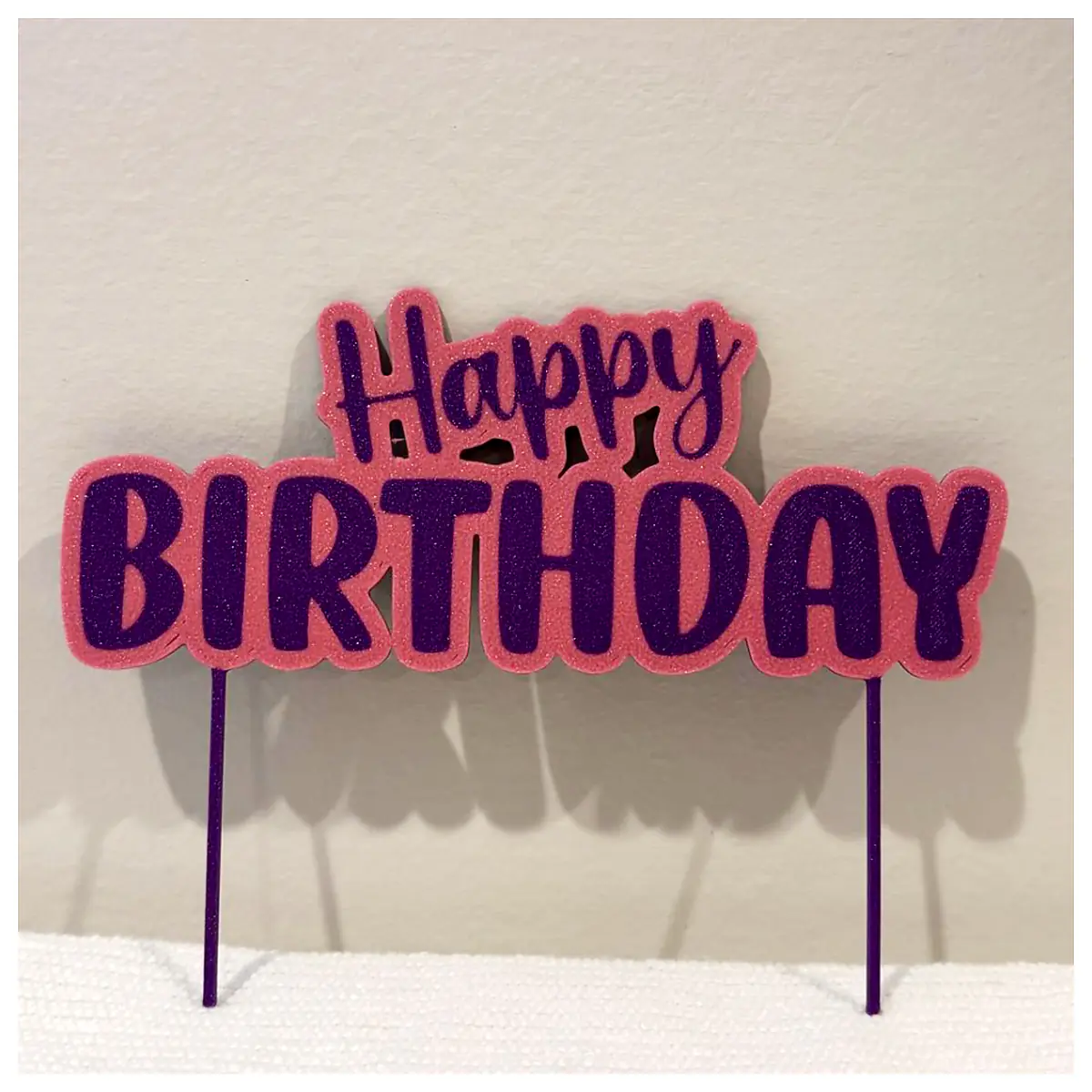 Birthday Cake Topper Happy Birthday Cake Decoration Party Supplies Celebration Gift