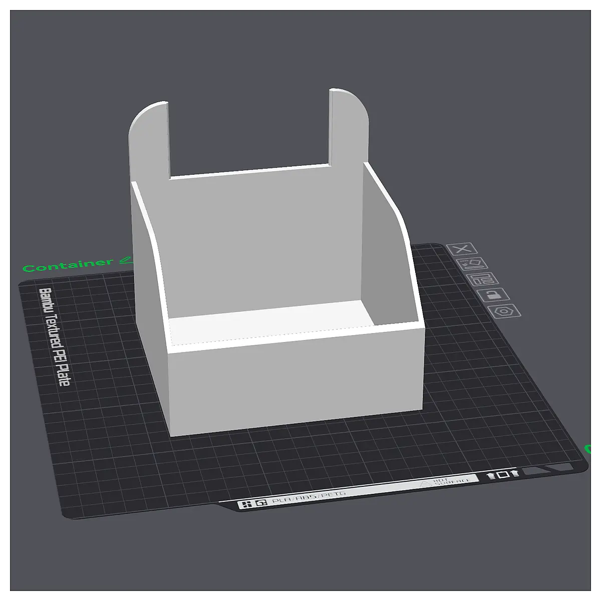 Flexis ZOU3D Printer Container Display 3D Printing Parts Accessories Support Universal Holder