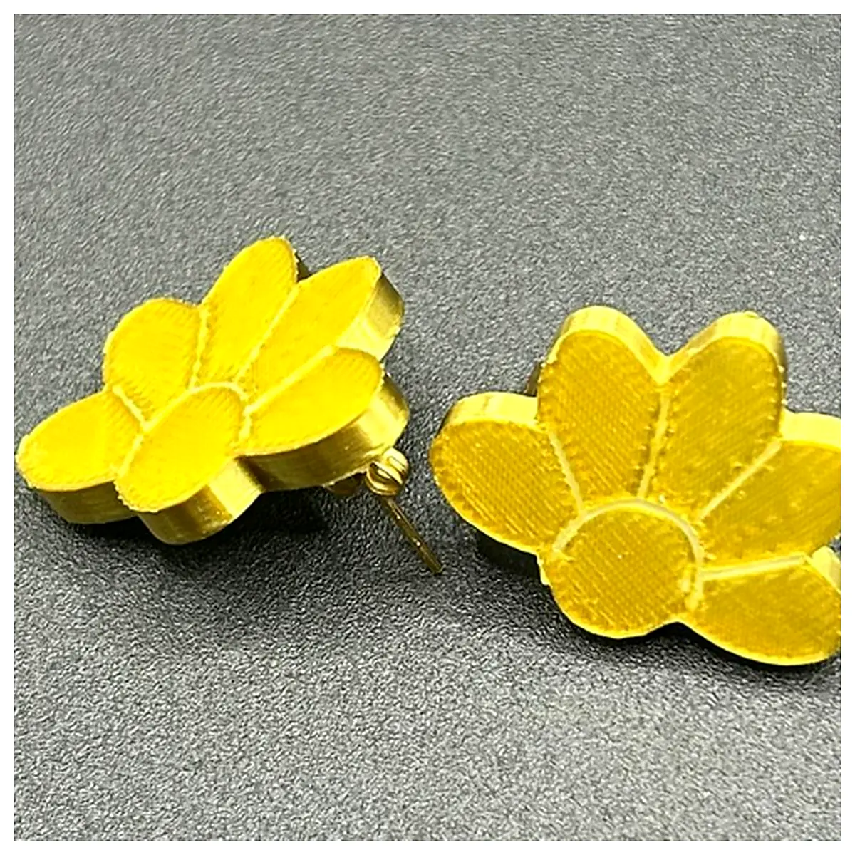 Flower Earrings Elegant Bloom Floral Earring Jewelry Decoration Replacement Parts Repair
