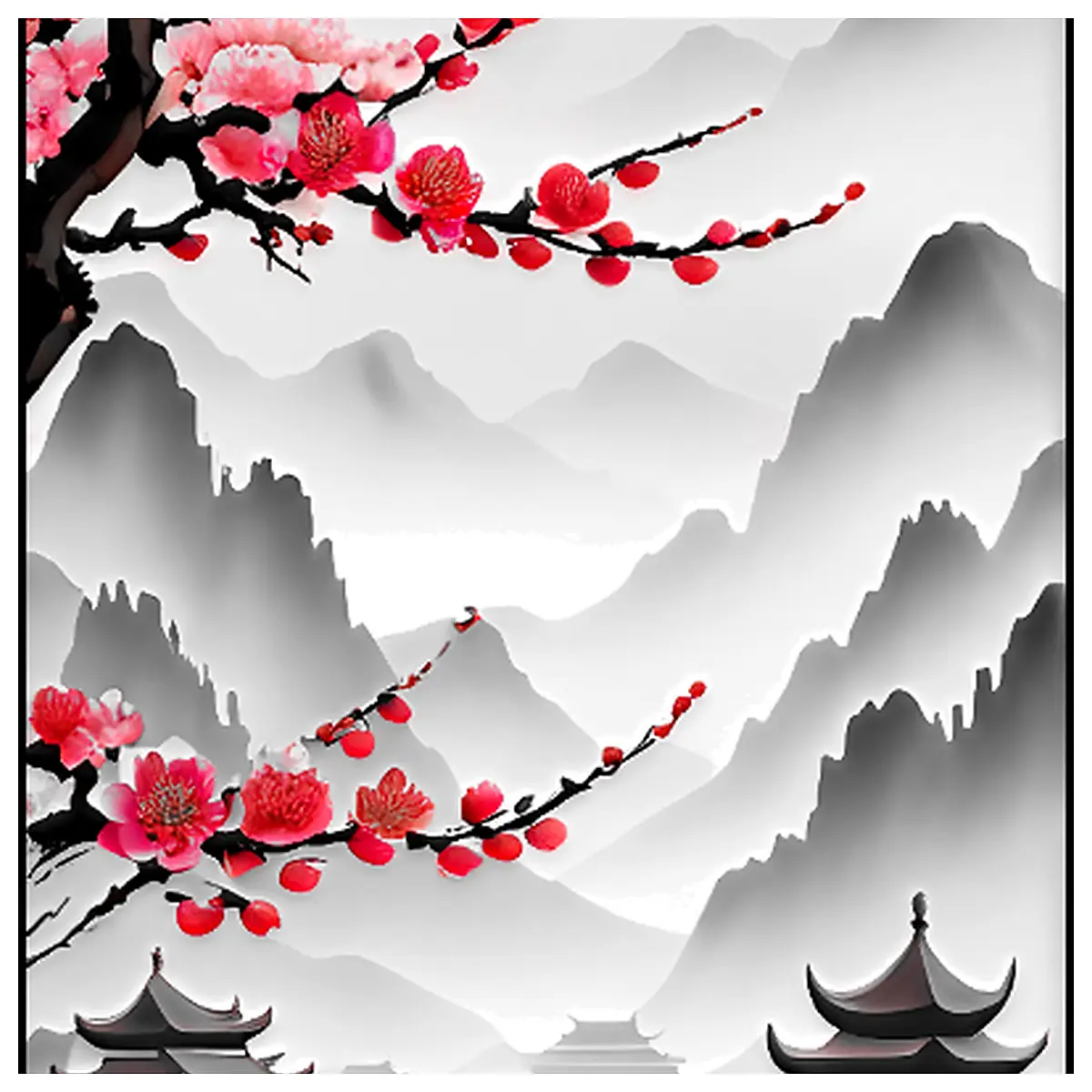 Cherry Blossom Bookmark Spring Decor Seasonal Harmony Writing Accessory Multi Use Paper Gift