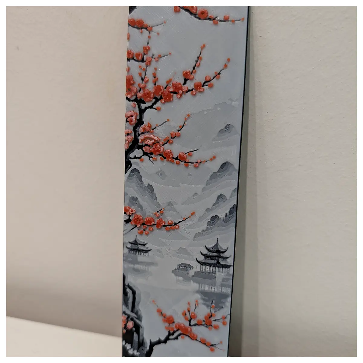 Cherry Blossom Bookmark Spring Decor Seasonal Harmony Writing Accessory Multi Use Paper Gift