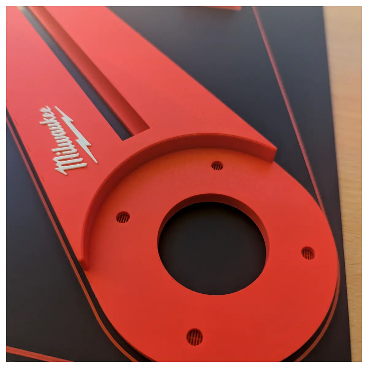 Router Accessories Edge Routing Jig Circle Cutter Trim Router Template Edge Guide