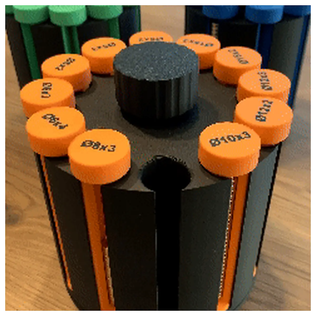 Magnetic Tube Organizer Multi Function Magnetic Strip Holder Magnetic Parts Desk Storage Office Supplies