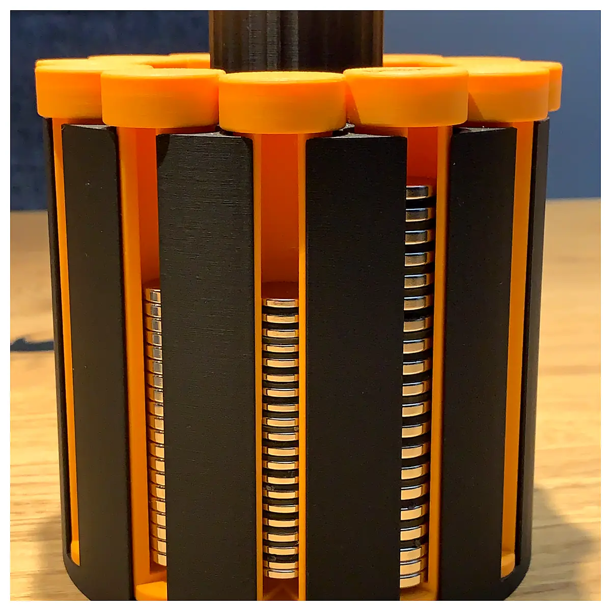 Magnetic Tube Organizer Multi Function Magnetic Strip Holder Magnetic Parts Desk Storage Office Supplies