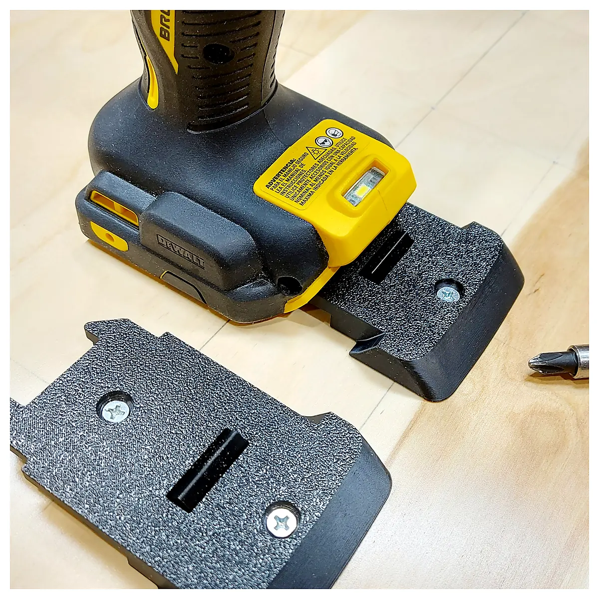 20V Tool Mount Clip Holder Fast Installation Battery Support Tool Accessory Repair Parts