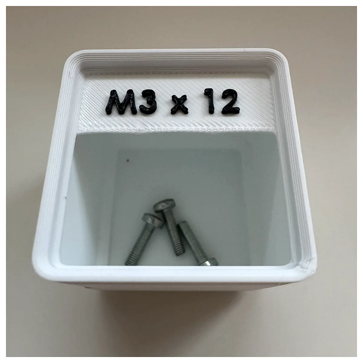 Gridfinity Metric Screw Bins Organizer Storage Solutions Parts Repair Accessories