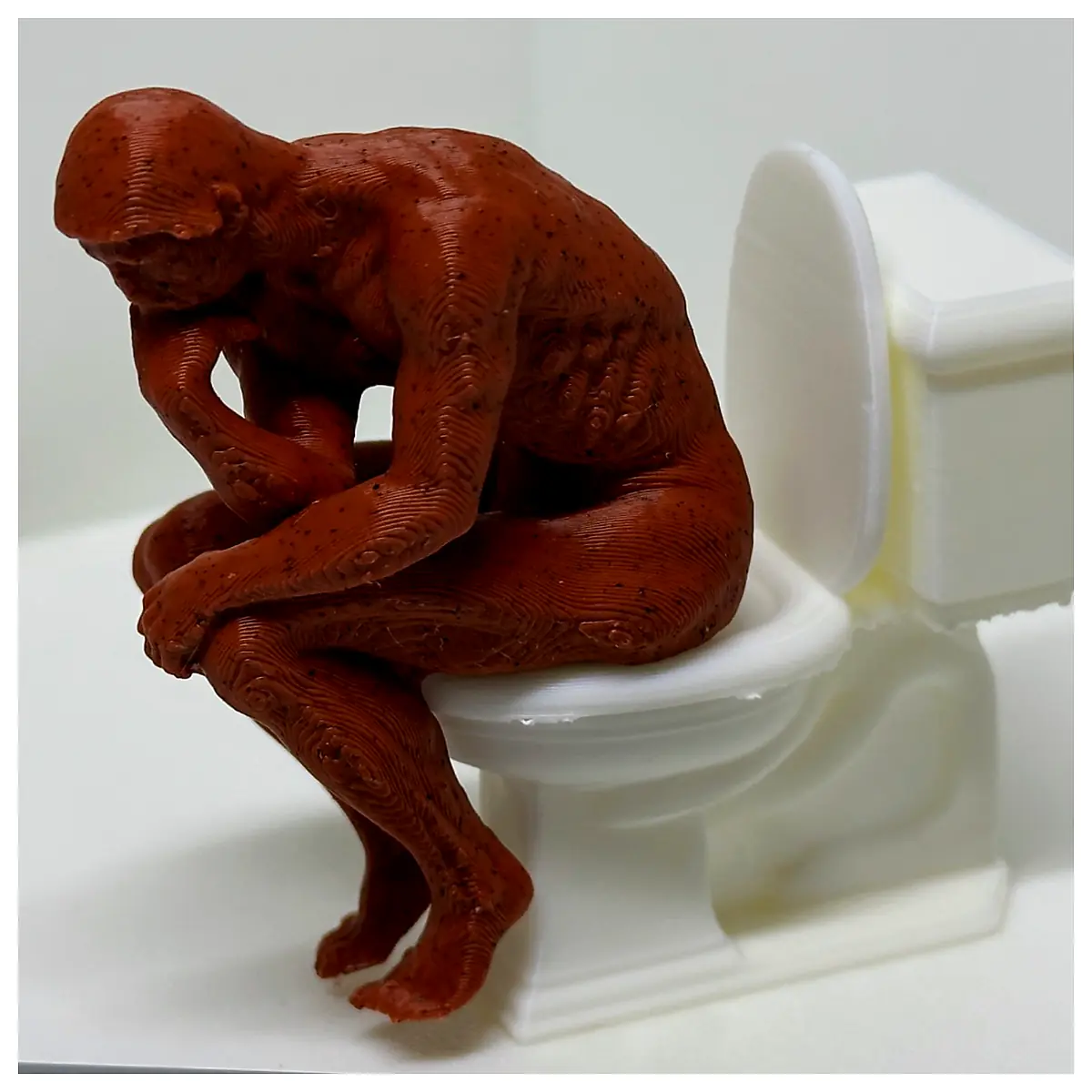 Spinning Toilet Man Figure Funny Kids Toy Toilet Dummy Potty Training Aid Potty Gift Potty Toy Novelty Gift
