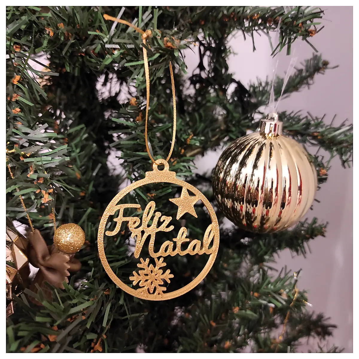Christmas Ornament Festive Ball Decorative Sphere Holiday Gift Party Decoration ful Options