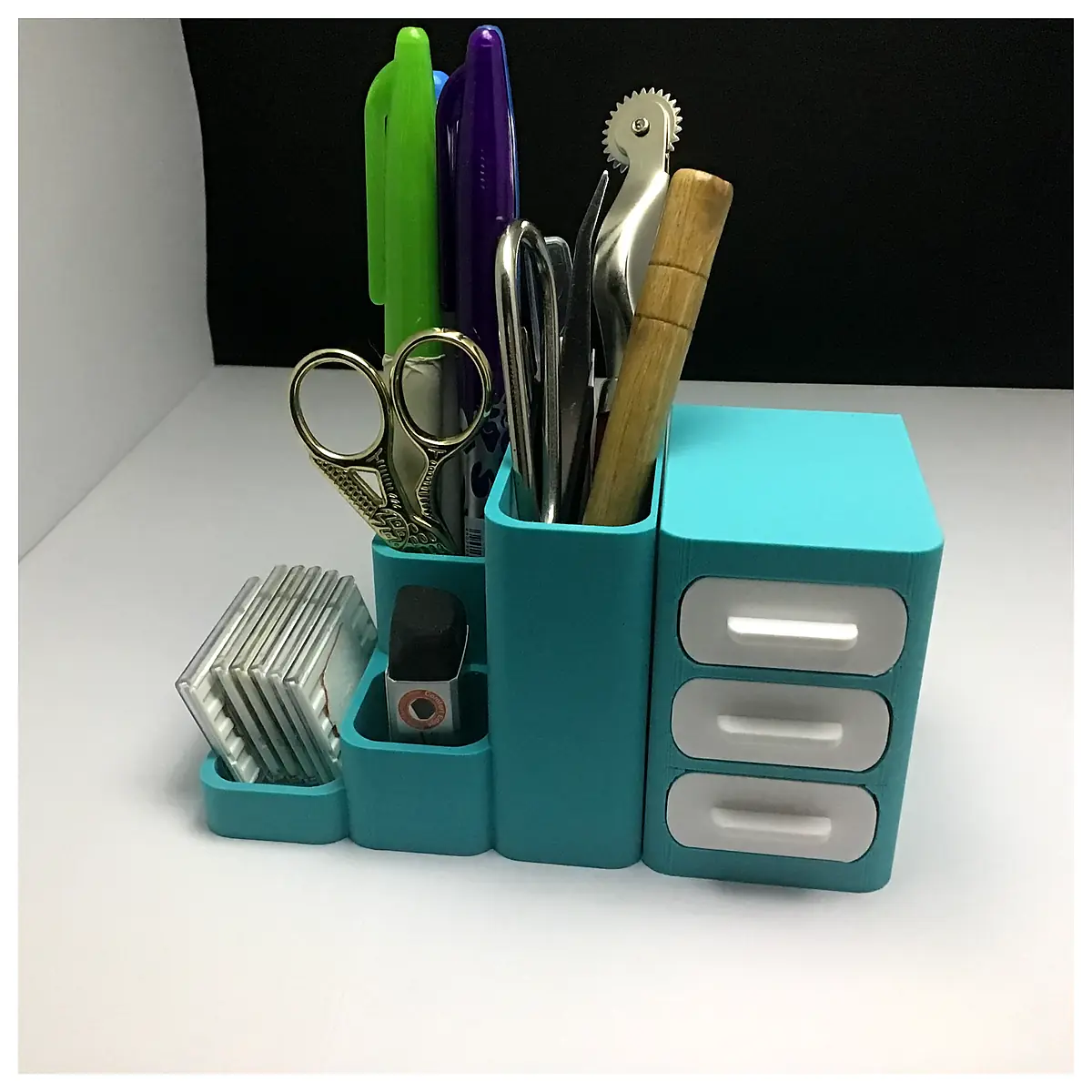 Desk Caddy Organizer Multi Function Shelf Office Desk Accessories Detailed Storage Desktop Organizer Office Supplies