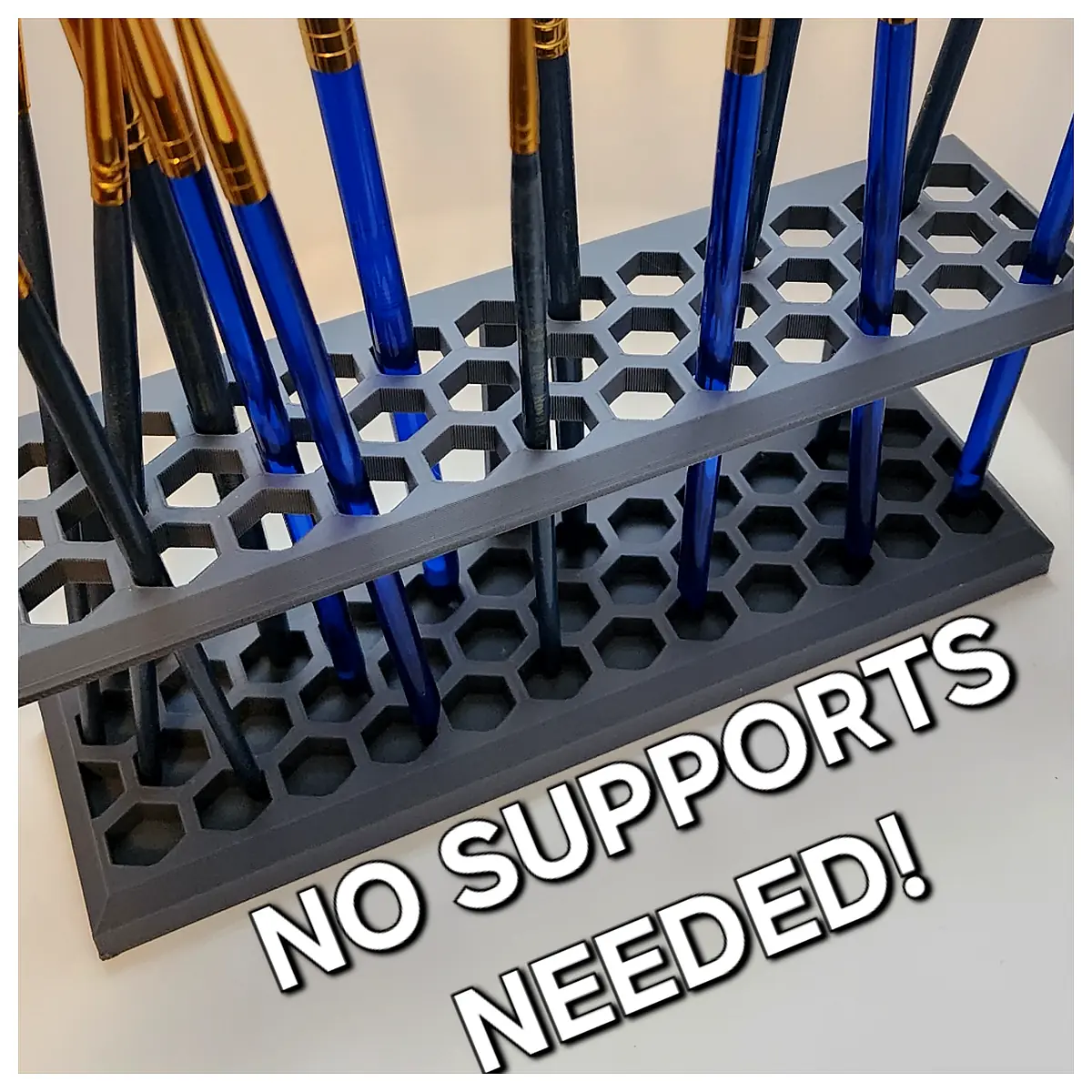 Paint Brush Holder Tool Organizer Art Supplies Brush Rack Multi Purpose Holder Paint Palette Organizer