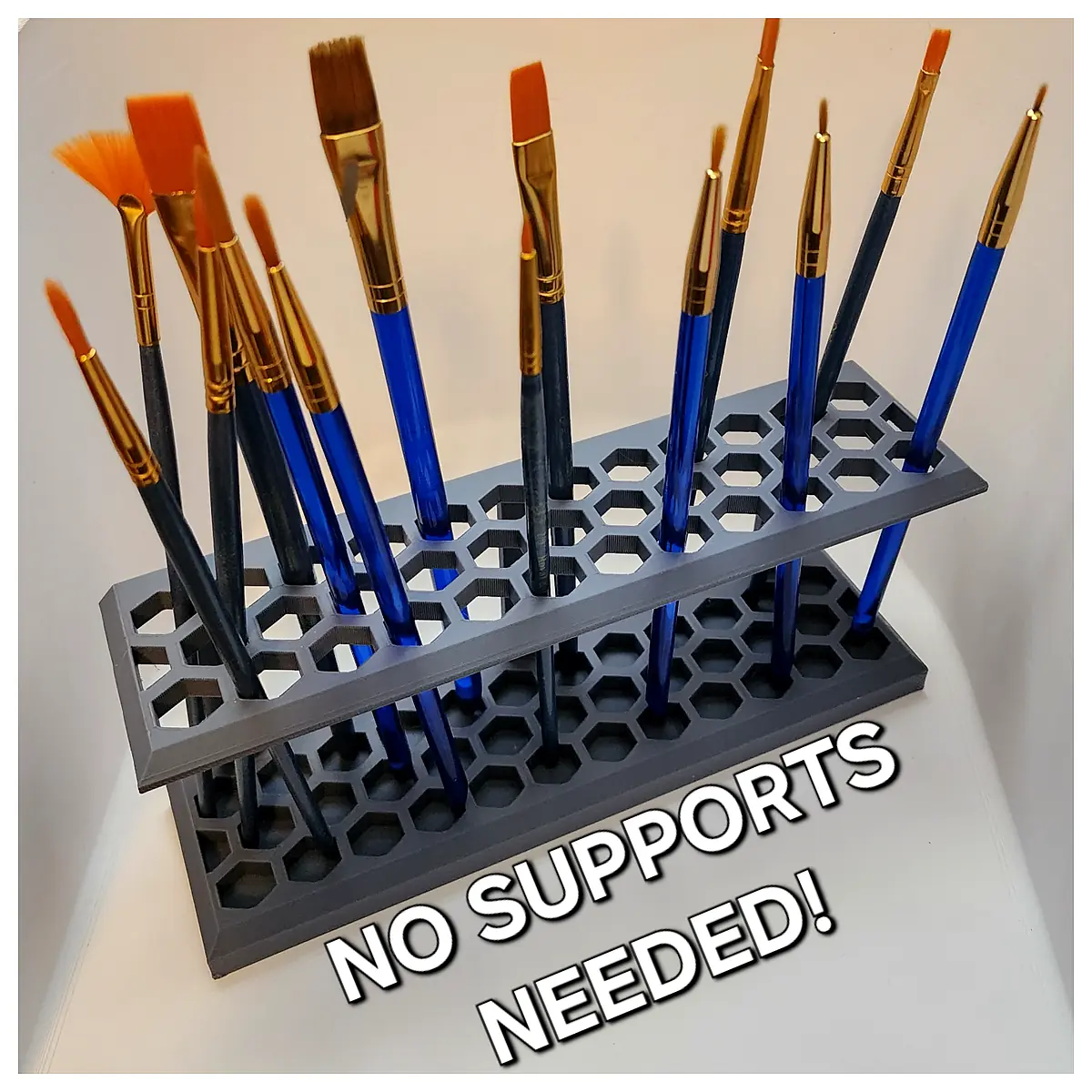 Paint Brush Holder Tool Organizer Art Supplies Brush Rack Multi Purpose Holder Paint Palette Organizer