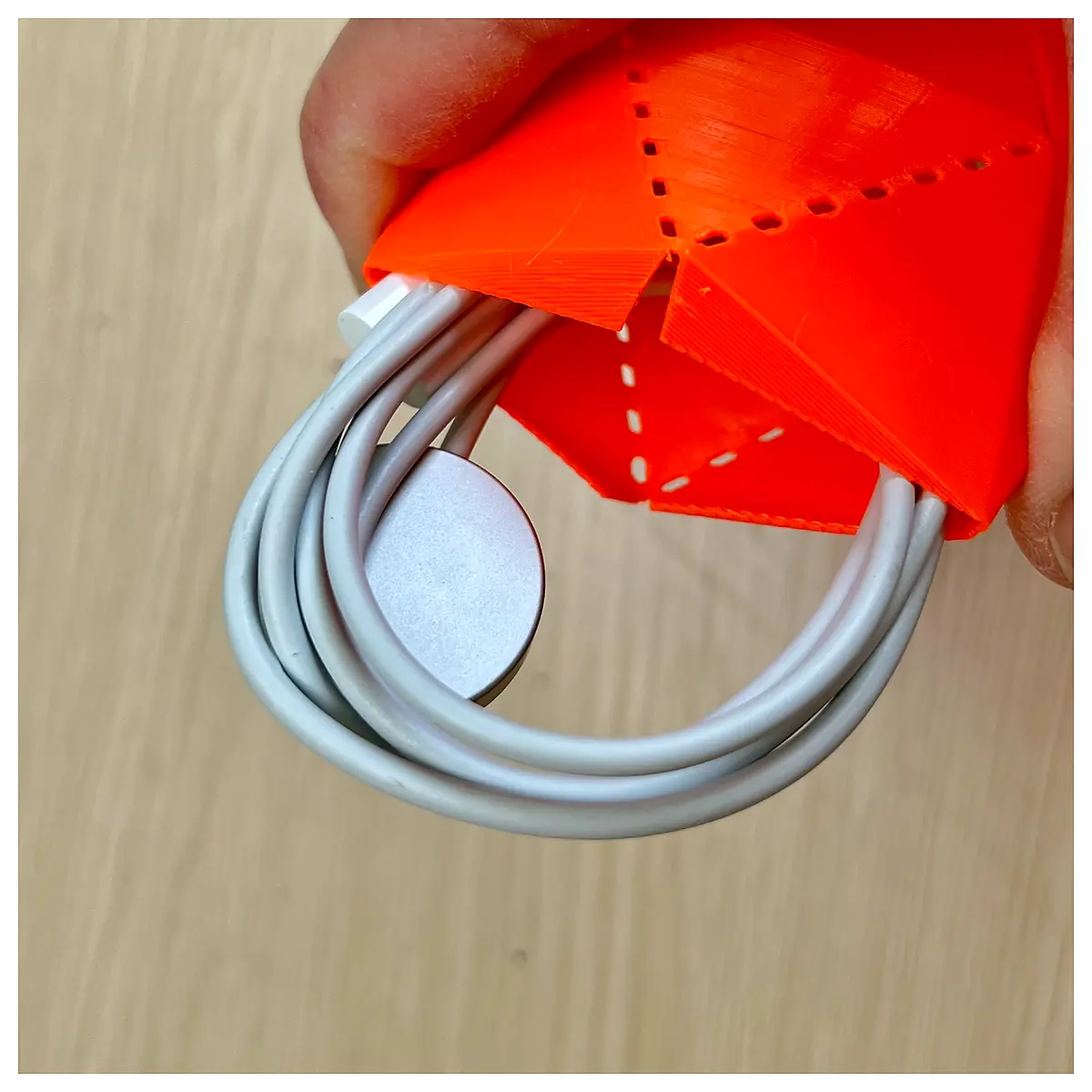 Squeezable Travel Cable Organizer Bag M Cable Management Cord Wrap Travel Accessories Car Parts