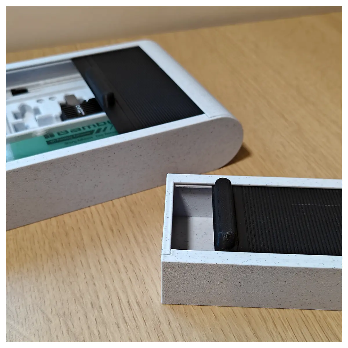 Customizable Slide Box Modular Inserts Versatile Display Marketing s Promotional Flyers Presentation Supplies