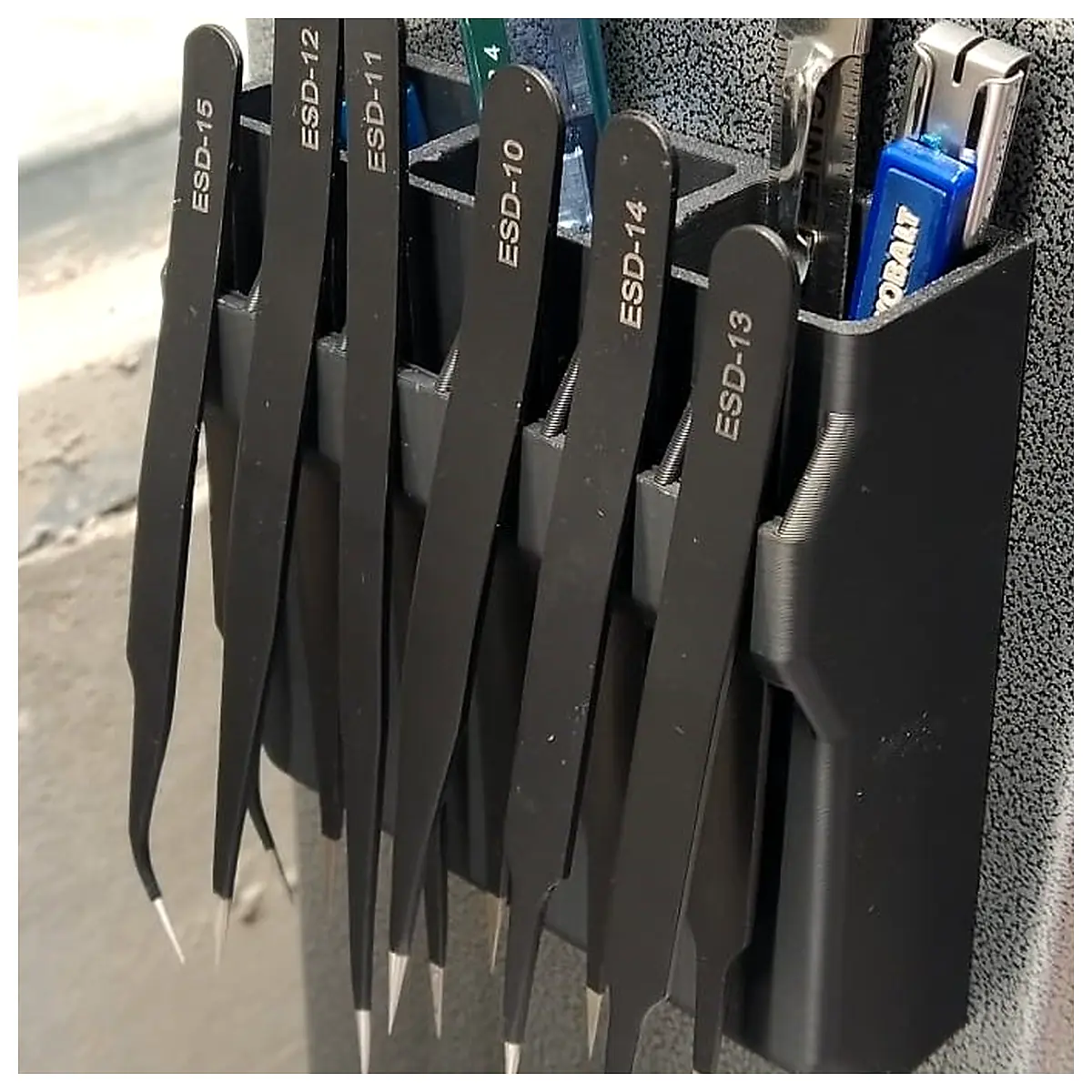 Wall Mounted Tool Organizer Storage Rack Parts Repair Maintenance Tool Holder Accessories