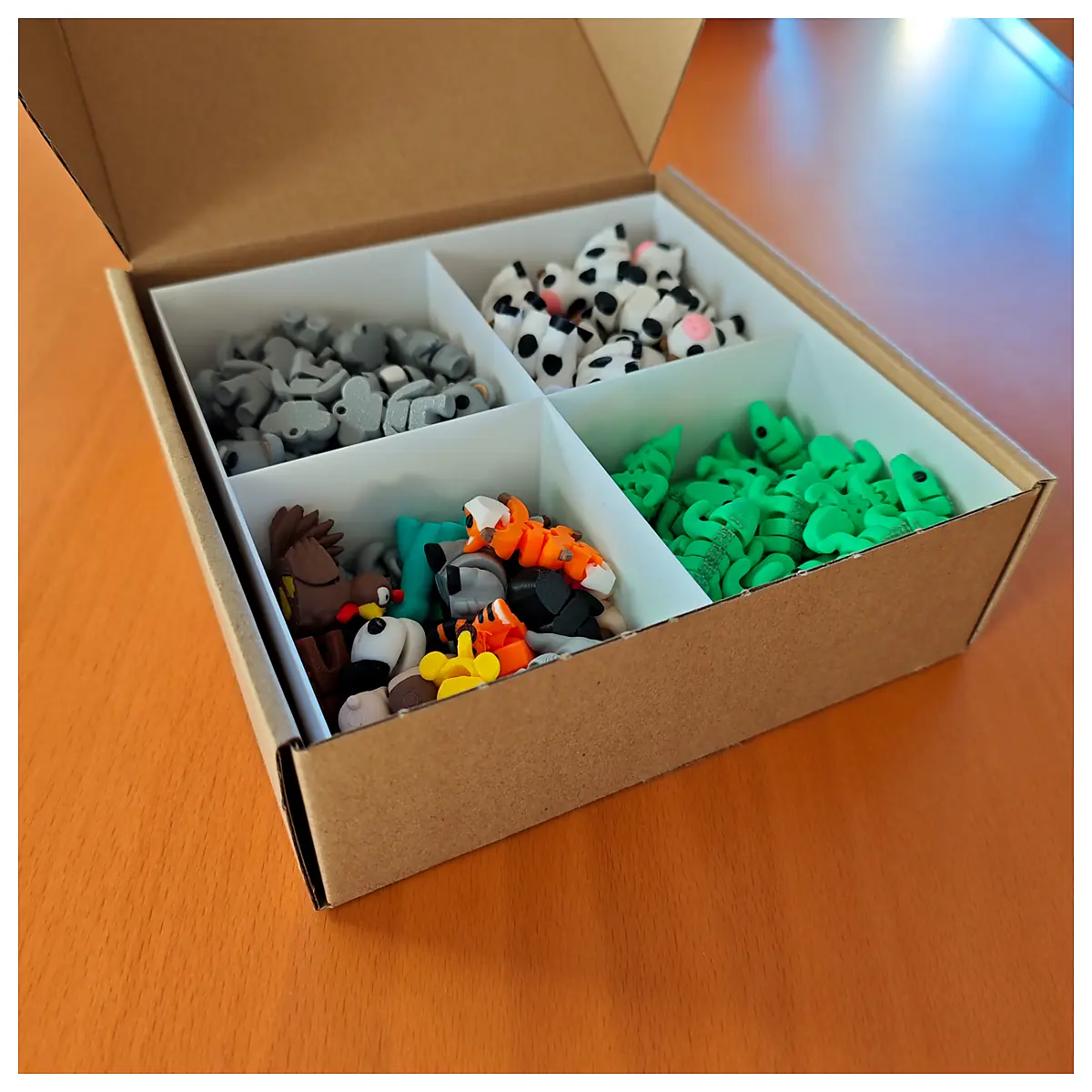 Storage Display Boxes Mini Figures Collection Organizer Parts Storage Universal Box Display Case Toy Accessories