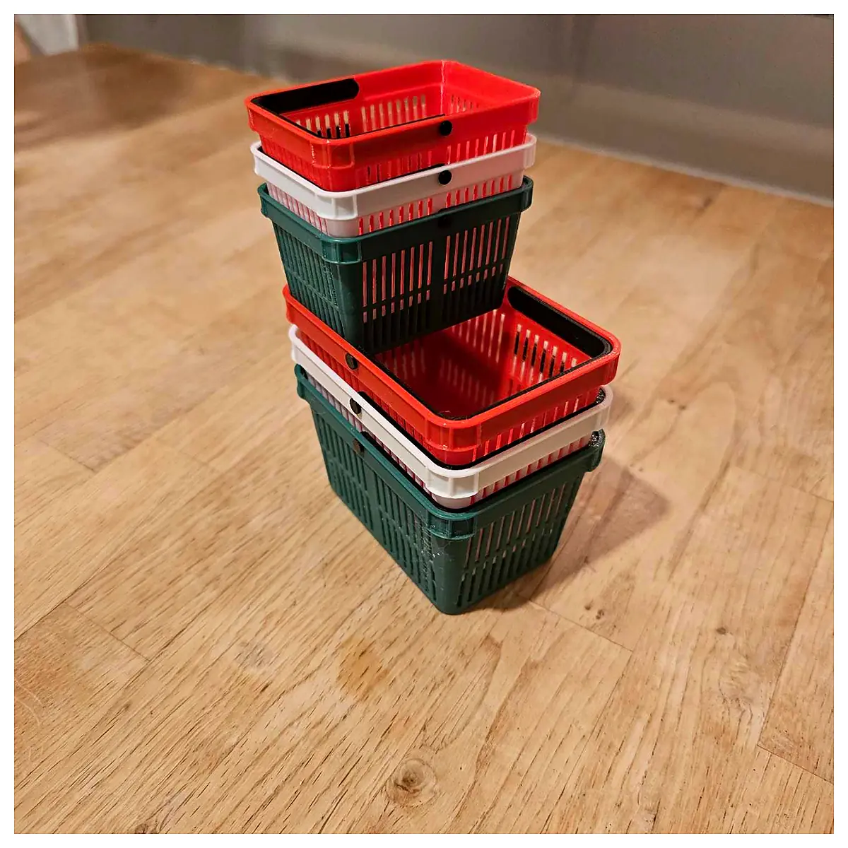 Shopping Basket Organizer Cart Trolley Hanging Mobile Carrier Shopping Bag Storage Solutions
