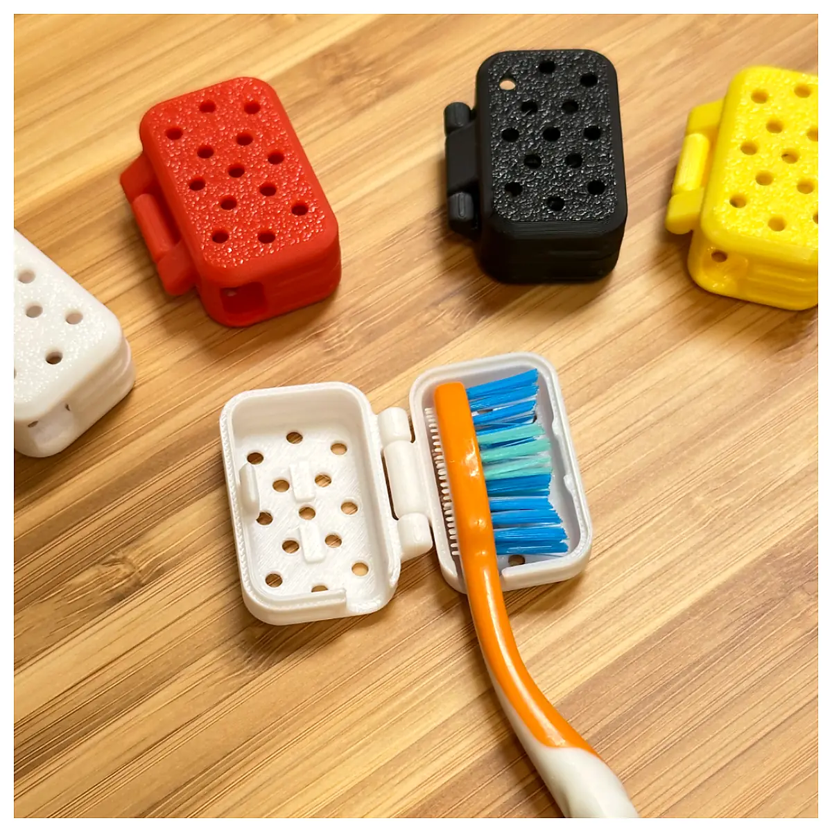 Travel Toothbrush Case Toothbrush Holder Portable Carry Teeth Cleaning Dental Care