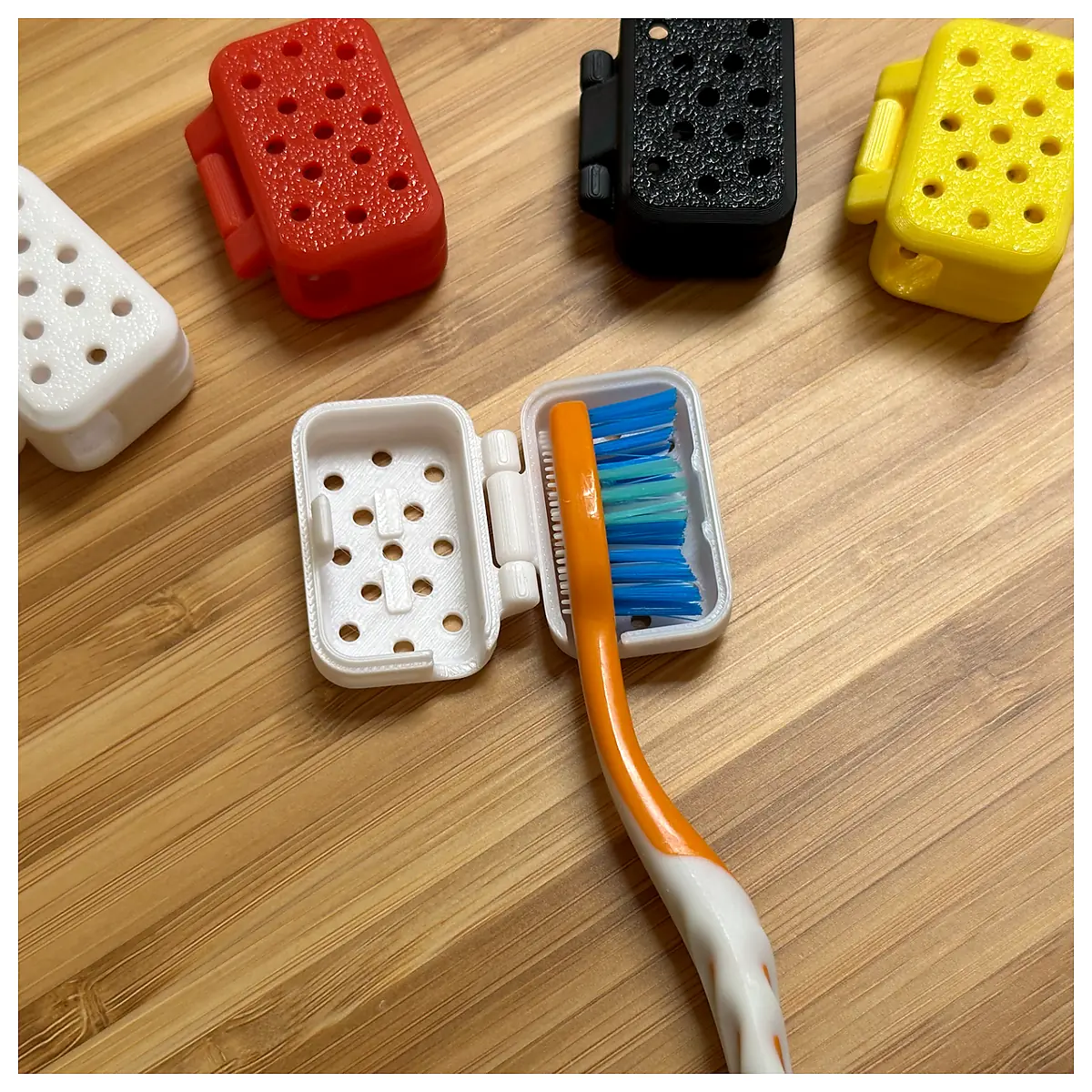 Travel Toothbrush Case Toothbrush Holder Portable Carry Teeth Cleaning Dental Care