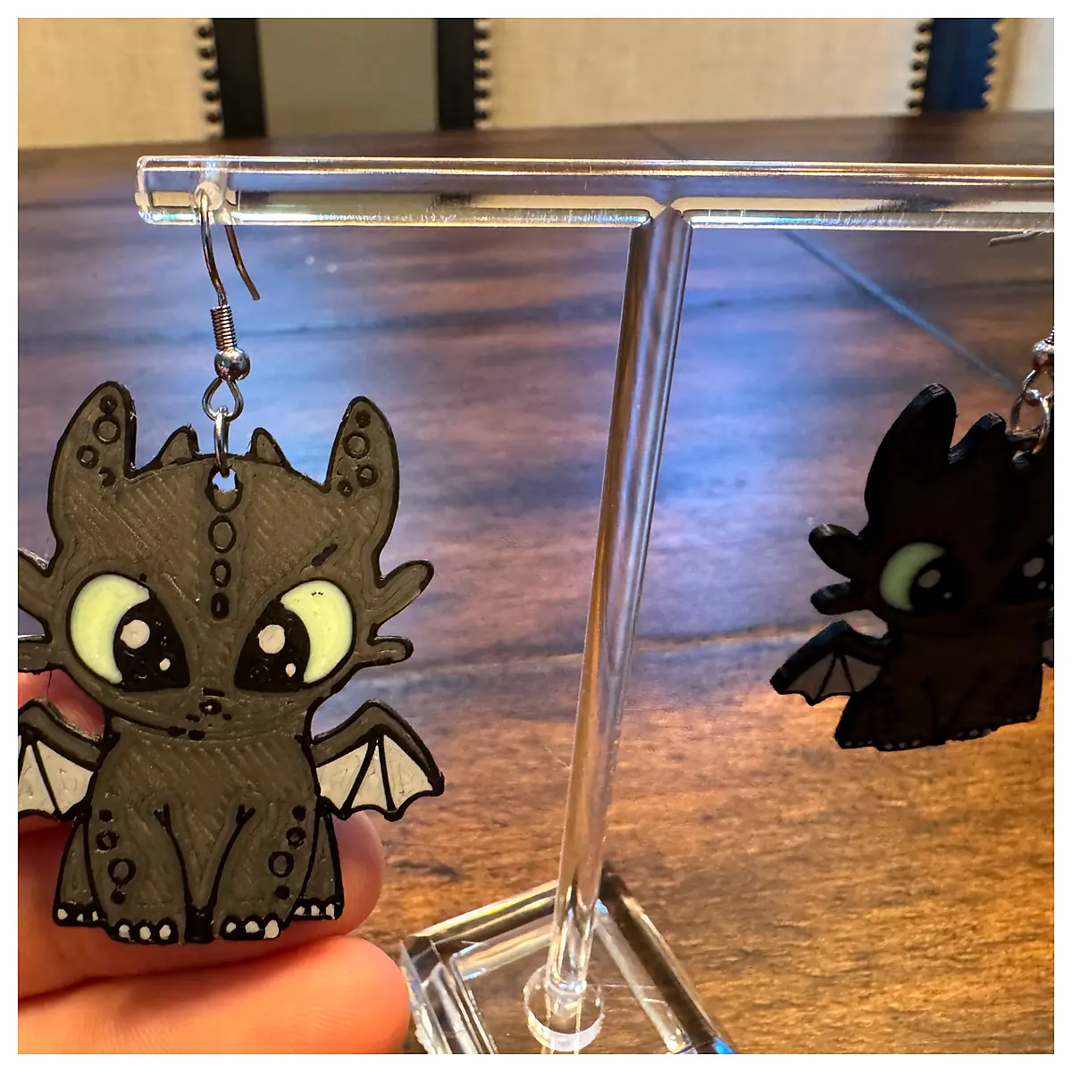 Toothless Earrings Universal Tooth Jewelry Tooth Parts Repair Accessories Collection