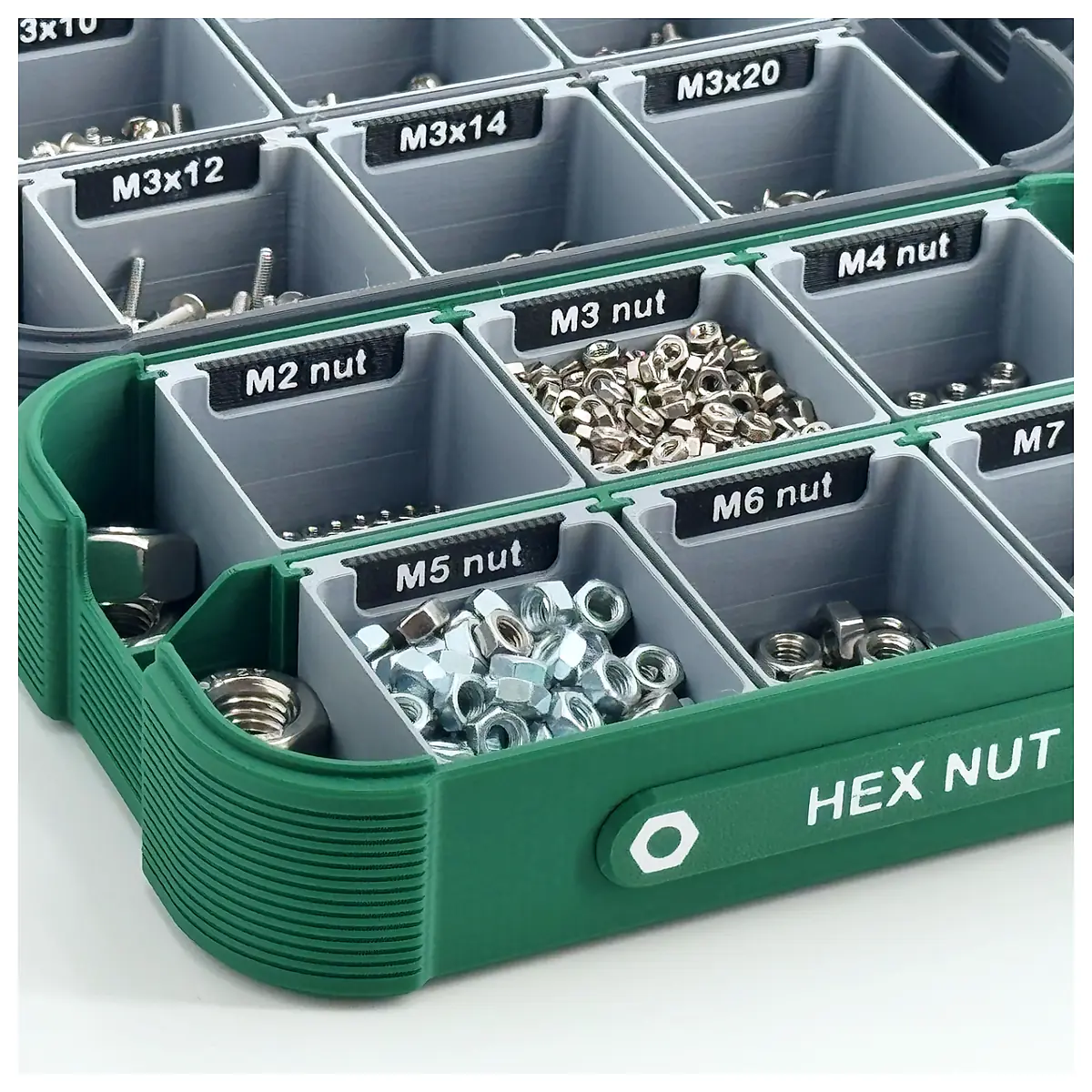 Stackable Boxes Parts Storage Custom Nameplate Storage Solutions Boxes Organizer Labels