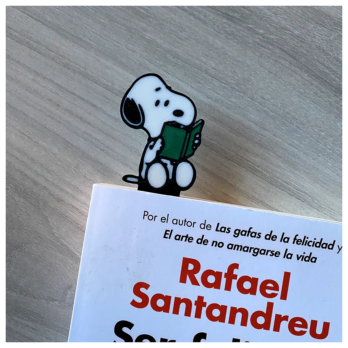 Snoopy Bookmark Novelty Gift Writing Record Collection Hobby Memorabilia Long Lasting