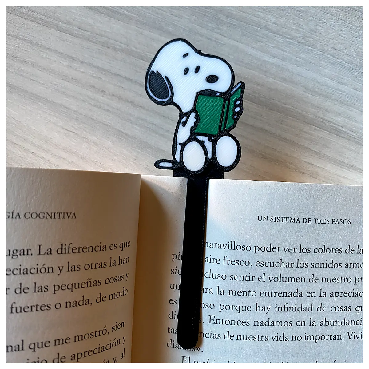 Snoopy Bookmark Novelty Gift Writing Record Collection Hobby Memorabilia Long Lasting