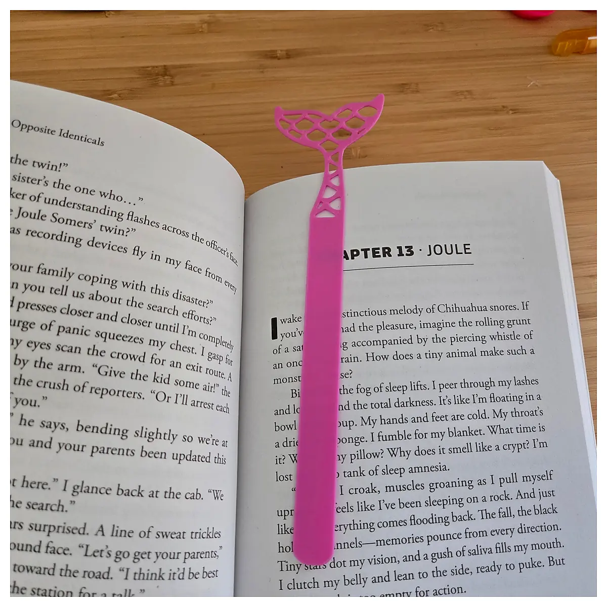 Mermaid Bookmark Ocean Dive Decoration Swimming Pool Theme Gift Souvenir Creative Toy Collection Item Kids Present