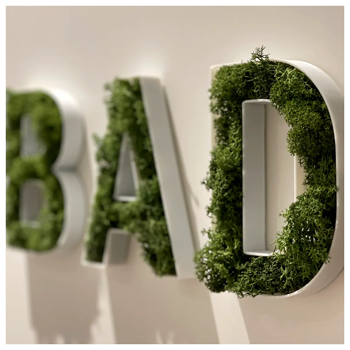 Moss Letters Keychain Universal Keyring Parts Repair Accessory Decoration Details