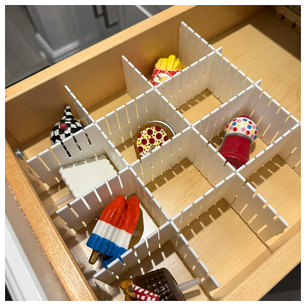 Adjustable Drawer Dividers Organizer Box Storage Trays Multi Compartment Drawer Dividers Storage Solutions