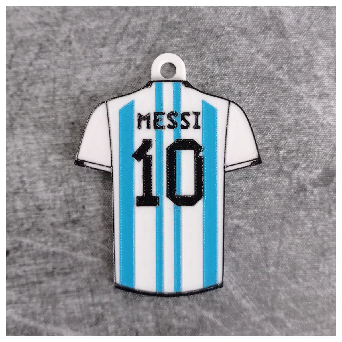 Messi Keychain Soccer Memorabilia Player Gift Collectible Fan Gift Football Memorabilia