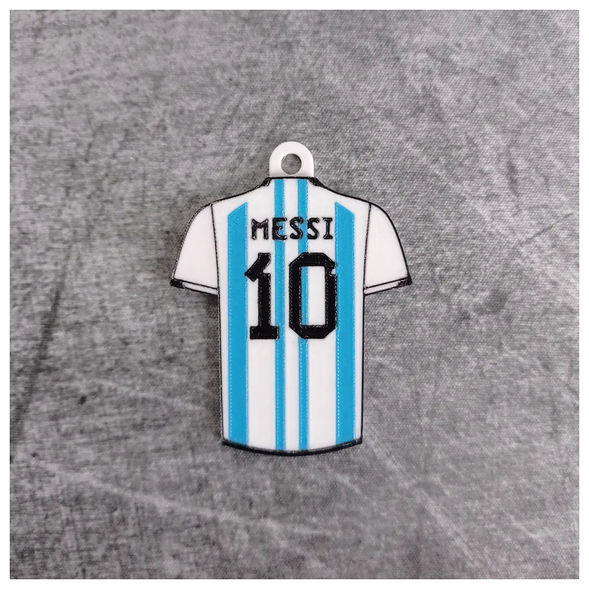 Messi Keychain Soccer Memorabilia Player Gift Collectible Fan Gift Football Memorabilia
