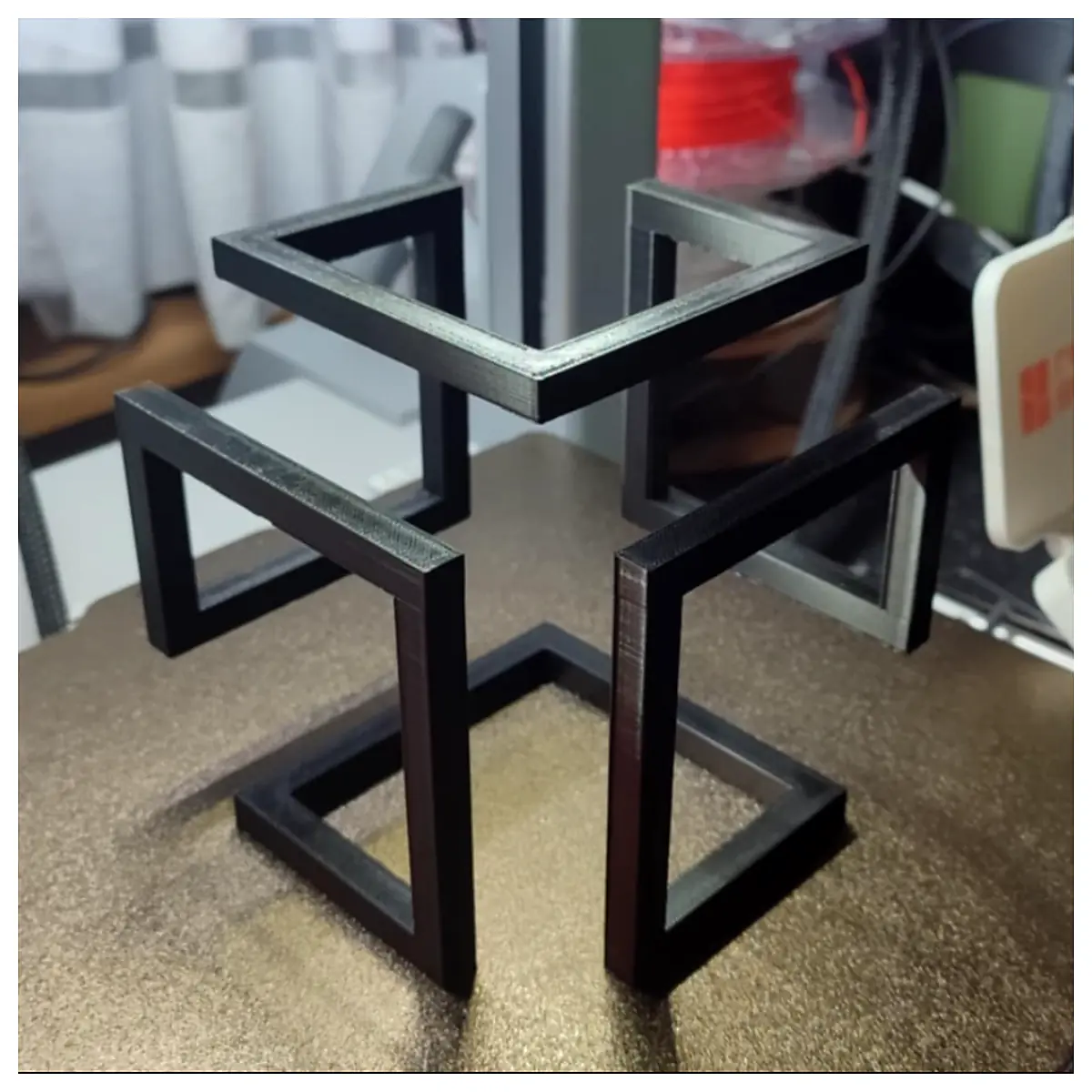 Isometric Cube Model Geometric Shape Puzzle Toy Educational 3D Geometry Learning Aid